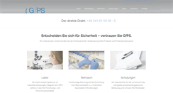 Desktop Screenshot of gfps.de
